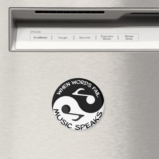 Yang-Musik Magnet (In Situ (Geschirrspüler))