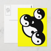 Yang Postkarte (Vorne/Hinten)