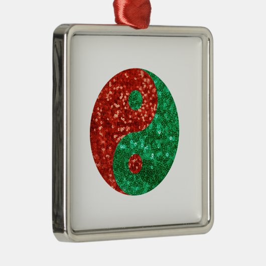 Yang Silbernes Ornament (Rechts)