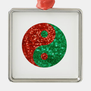 Yang Silbernes Ornament