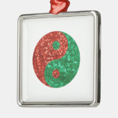 Yang Silbernes Ornament (Links)