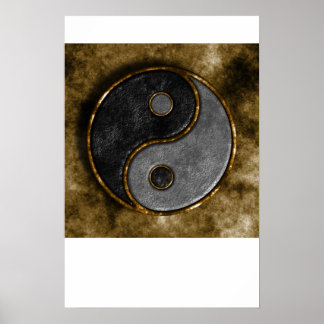 Yang und Yin Poster