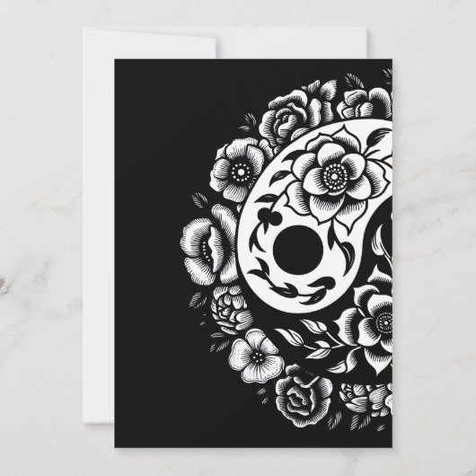 Yang Wedding Einladung (Rückseite)