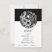 Yang Wedding RSVP Einladung (Vorderseite)