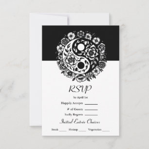 Yang Wedding RSVP Einladung