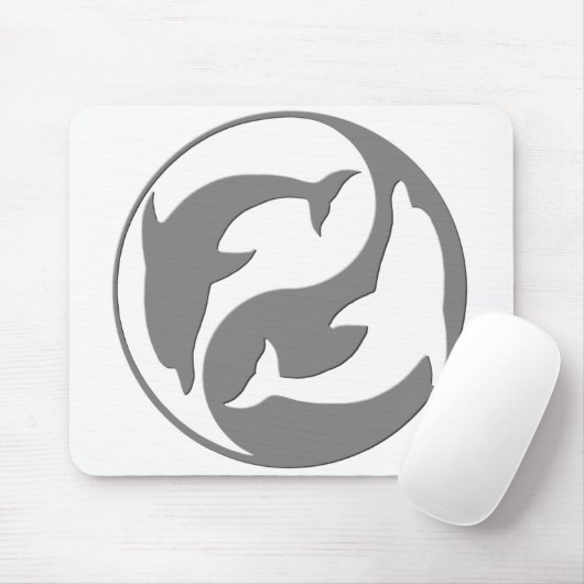 Yang Yang Dolphins Mouse Pad Mousepad (Mit Mouse)