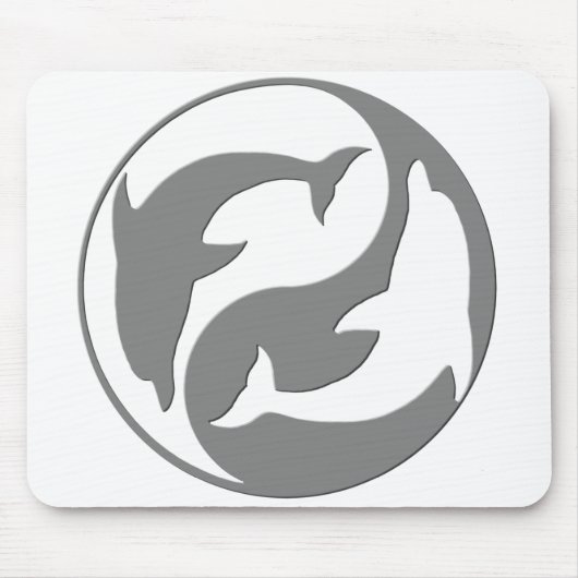 Yang Yang Dolphins Mouse Pad Mousepad (Vorne)