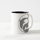 Yang Yang Dolphins Tasse (VorderseiteRechts)