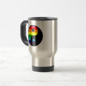 Yang-Yang-Gay Pride Reisebecher (Vorderseite Links)