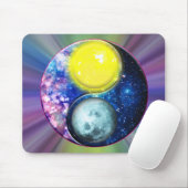 Yang-Yin / Sonne-Mond Mousepad (Mit Mouse)