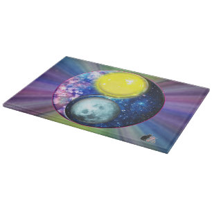 Yang-Yin / Sonne-Mond Schneidebrett