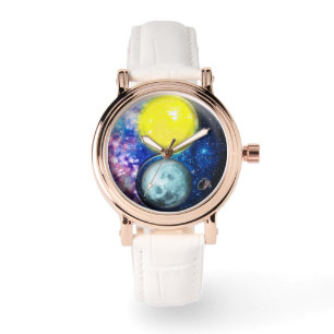 Yang-Yin / Sun-Moon Armbanduhr
