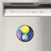 Yang-Yin / Sun-Moon Magnet (In Situ (Geschirrspüler))