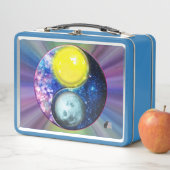 Yang-Yin / Sun-Moon Metall Brotdose (Beispiel)