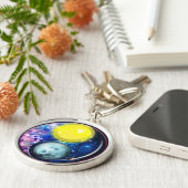 Yang-Yin / Sun-Moon Schlüsselanhänger (Seite)