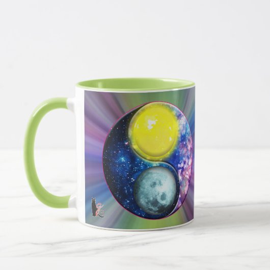 Yang-Yin / Sun-Moon Tasse (Links)