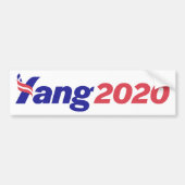 YangAutoaufkleber 2020 Autoaufkleber (Vorne)