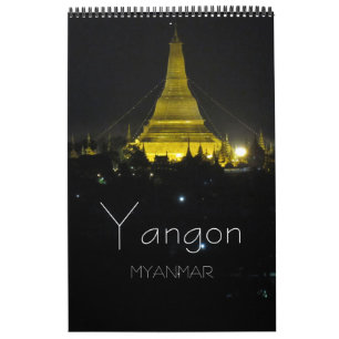 Yangon Burma 2027 Kalender