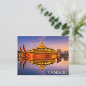 Yangon, Myanmar (Birma) Postcard Postkarte (Stehend Vorderseite)