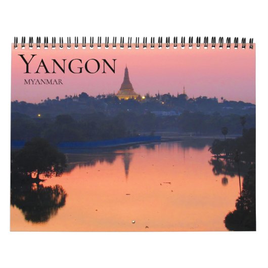 Yangon Myanmar Kalender (Titelbild)