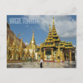 Yangon, Myanmar Postkarte (Vorderseite)