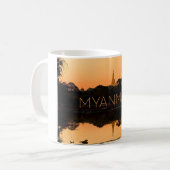 Yangon, Myanmar Reisebecher Kaffeetasse (Vorderseite Links)