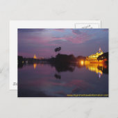 Yangon Royal Lake 1 Postkarte (Vorne/Hinten)