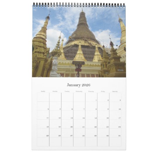 Yangonreisen Kalender (Jan 2026)