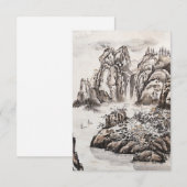 Yangze River mit Wasserfall (Vorne/Hinten)