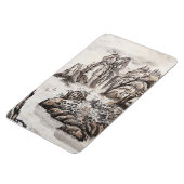Yangze River mit Wasserfall Magnet (Linke Seite)