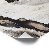 Yangze River mit Wasserfall Poster (Ecke)