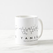 Yaniss Peptidname Tasse (VorderseiteRechts)