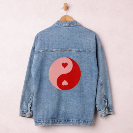 Yanjang-Herzvalente Jeansjacke
