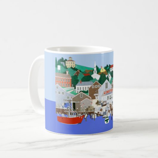 Yankee Coast New England Kaffeetasse (Vorderseite Links)