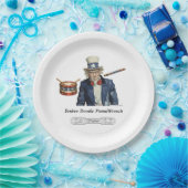 Yankee Doodle PumaWrench Pappteller (Party)