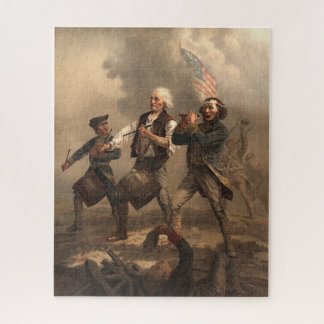 Yankee Doodle & Spirit of 1776 Revolutionärer Krie Puzzle