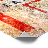 Yankee Girl Chewing Tobacco Print Poster (Ecke)