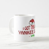 Yankee Swap-Geschenk Kaffeetasse (Vorderseite Links)