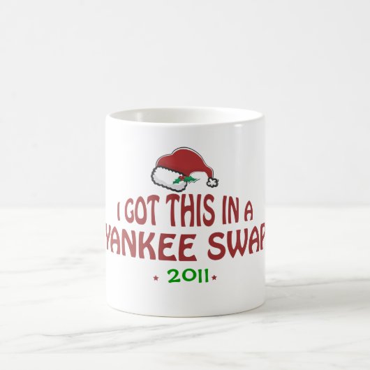 Yankee Swap-Geschenk Kaffeetasse (Mittel)