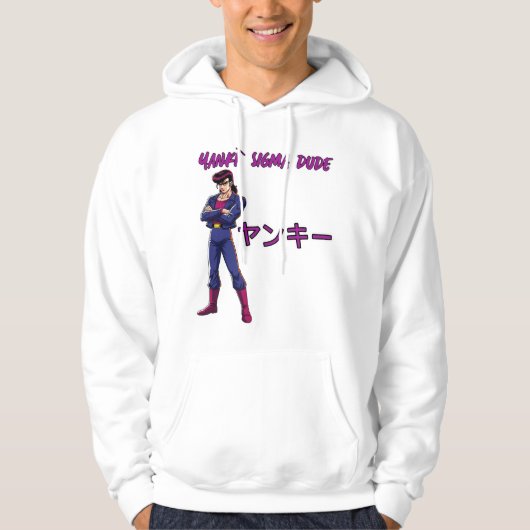 Yankī Sigma Typ Hoodie (Vorderseite)