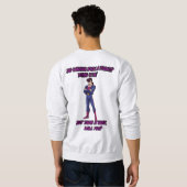 Yankī Sigma Typ Sweatshirt (Schwarz voll)