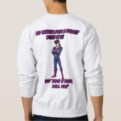 Yankī Sigma Typ Sweatshirt (Rückseite)
