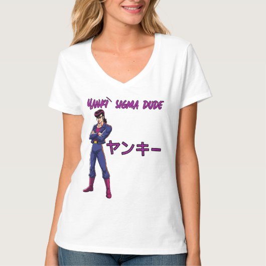 Yankī Sigma Typ T-Shirt (Vorderseite)