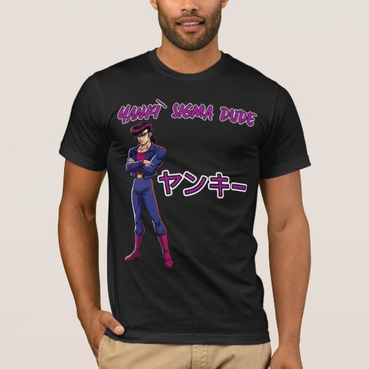 Yankī Sigma Typ T-Shirt (Vorderseite)