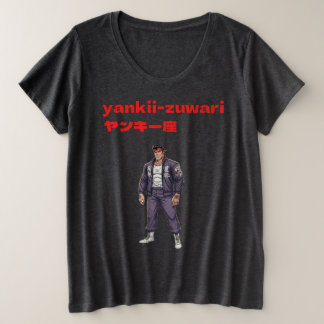 Yankii-Zuwari Große Größe T-Shirt