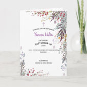 Yanna Kirche-Taufe Programm (Vorderseite)