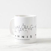 Yannis Peptidname Tasse (Vorderseite Links)