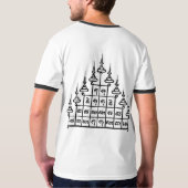 YANT BUDDHA ASIATISCHE KUNST ENTWIRFT HANUMAN T-Shirt (Rückseite)