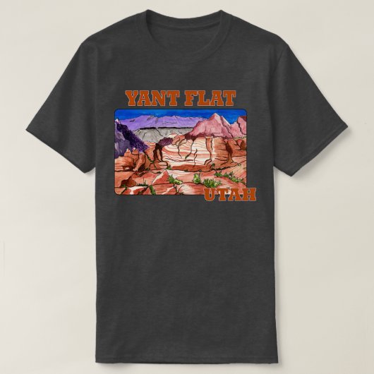 Yant Flat Utah T-Shirt (Design vorne)