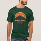 Yantarni Volcano Souvenir Badge Alaska T-Shirt (Vorderseite)